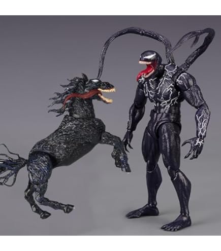 『ヴェノム：ザ・ラストダンス』ヴェノムホース フィギュア Amazon | ヴェノム ザ ラストダンス フィギュア 怪物 異形 馬